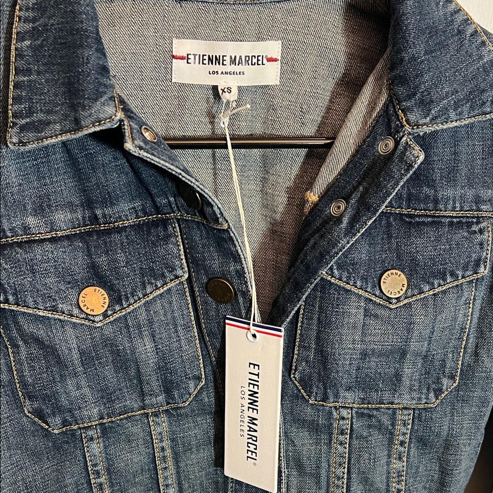 Etienne Marcel Women's Denim Jacket - Picture 2 of 5